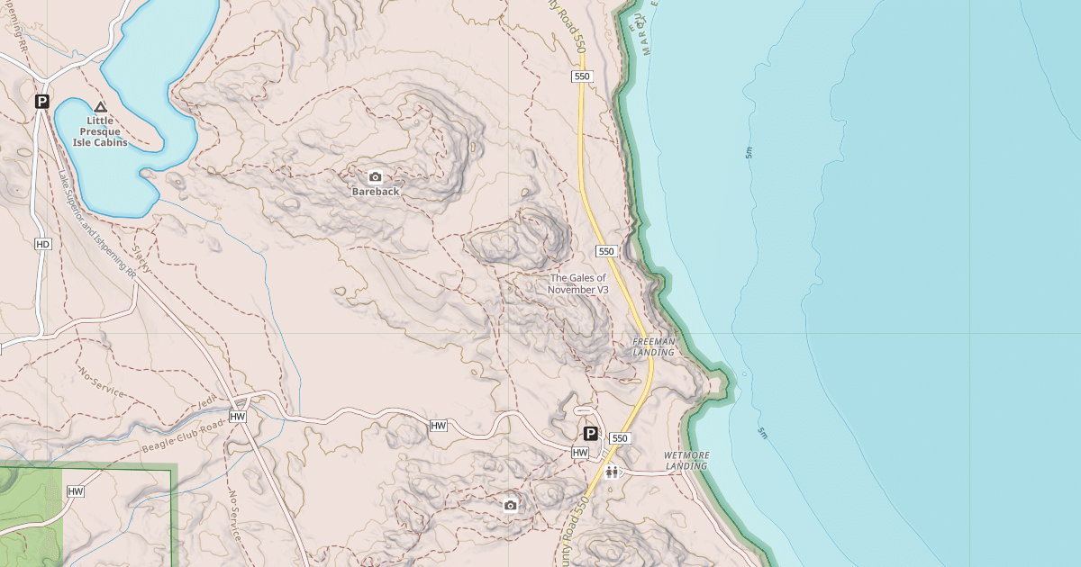 Map preview of The Gales of November