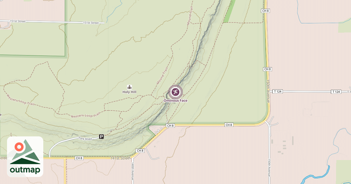 Map of Ominous Face