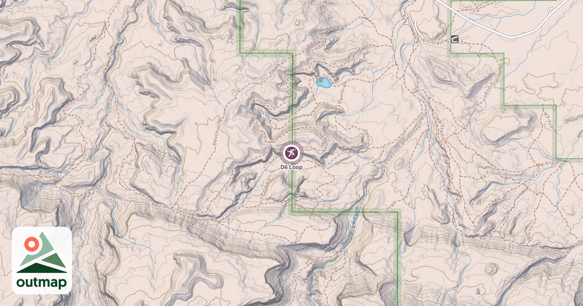 Map of D6 Loop