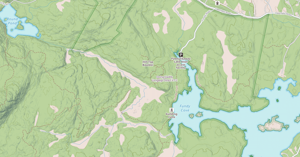 Map preview of Doing Daddy Longlegs Direct