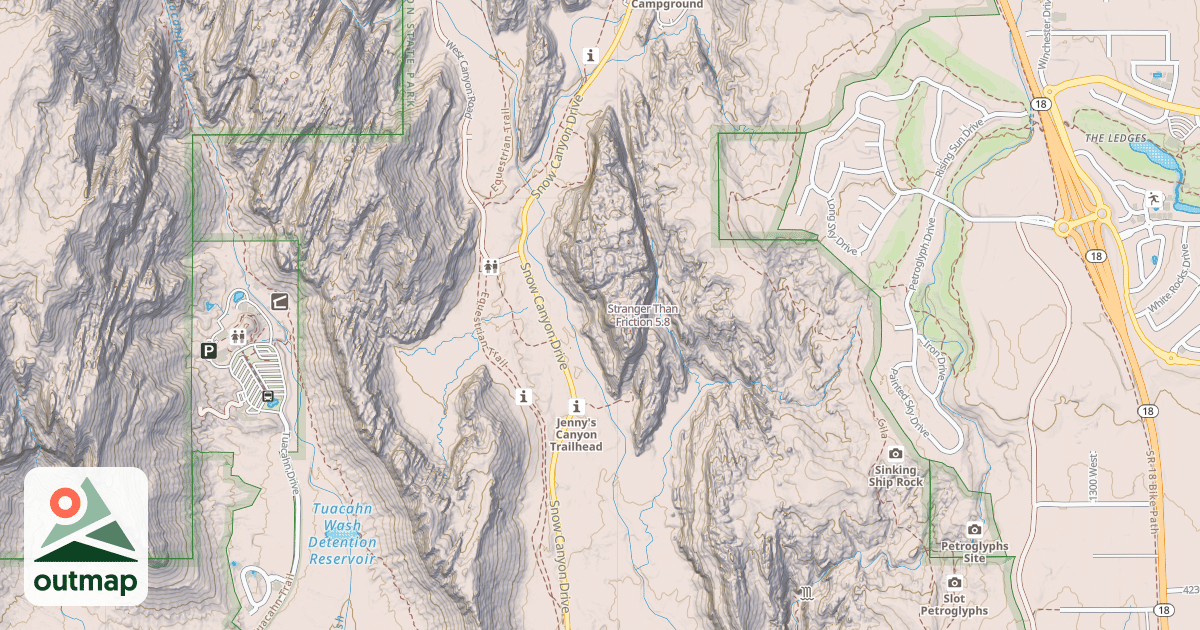 Map of Stranger Than Friction