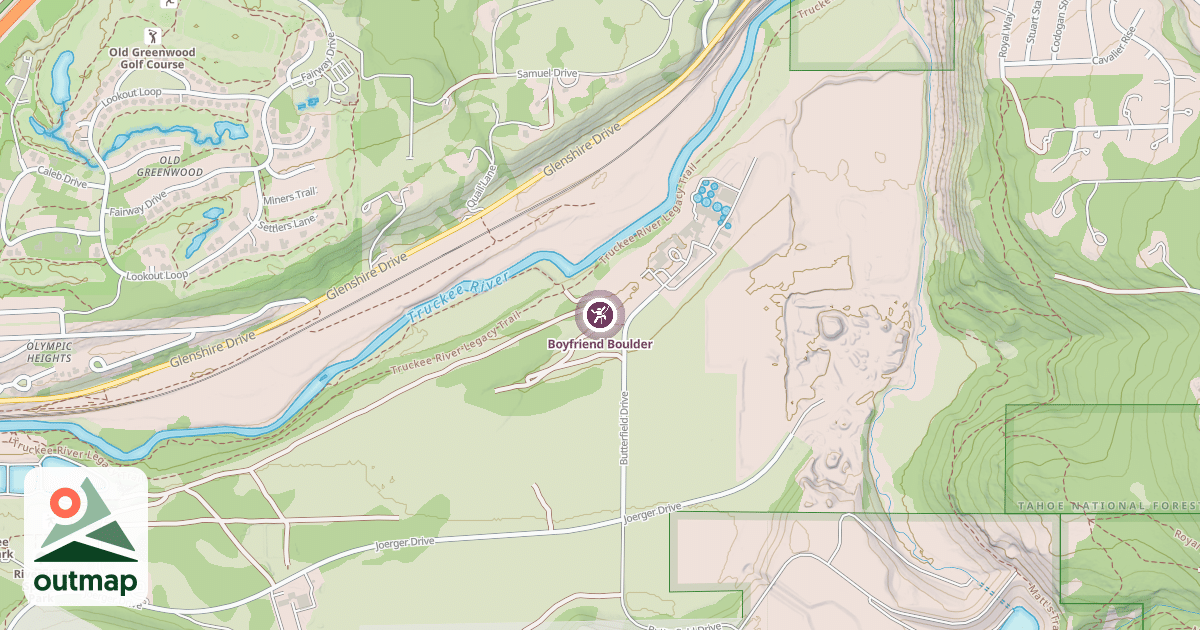 Map of Boyfriend Boulder