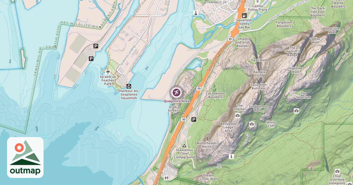 Map of Quagmire Area