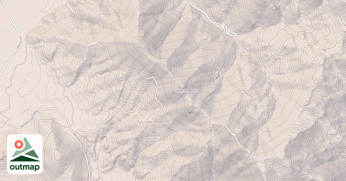 Map of Sticky fingers