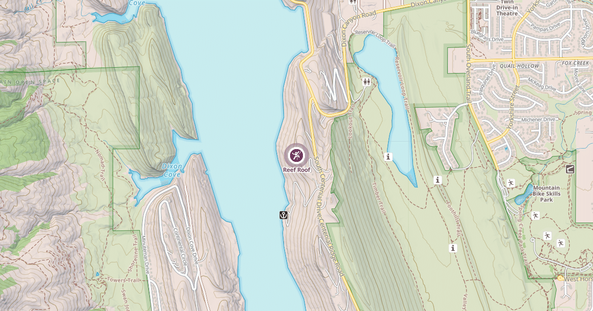 Map preview of Reef Roof