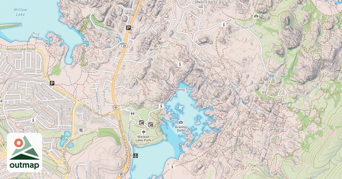 Map of Keeping Time