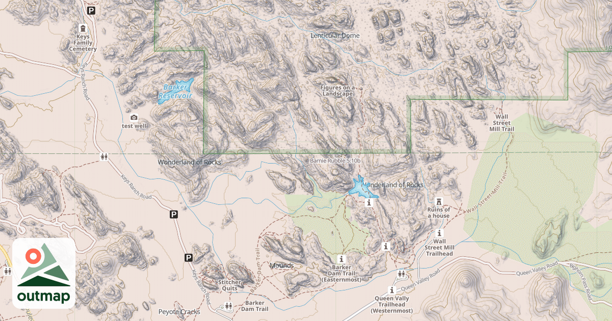 Map of Barnie Rubble