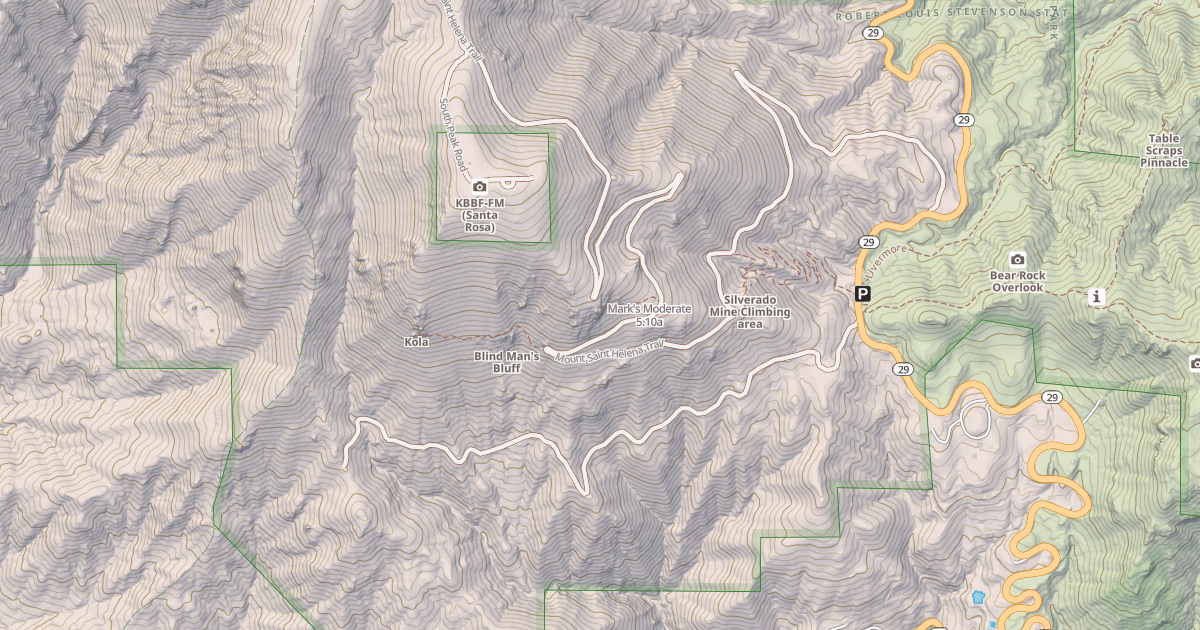 Map preview of Mark's Moderate