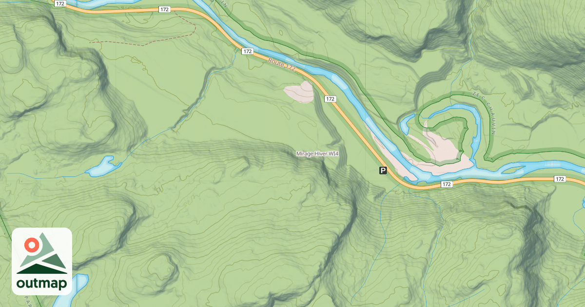 Map of Mirage Hiver