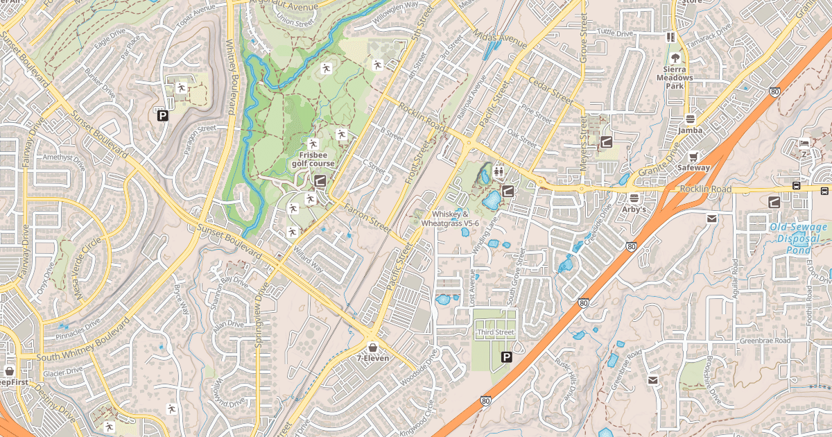 Map preview of Whiskey & Wheatgrass