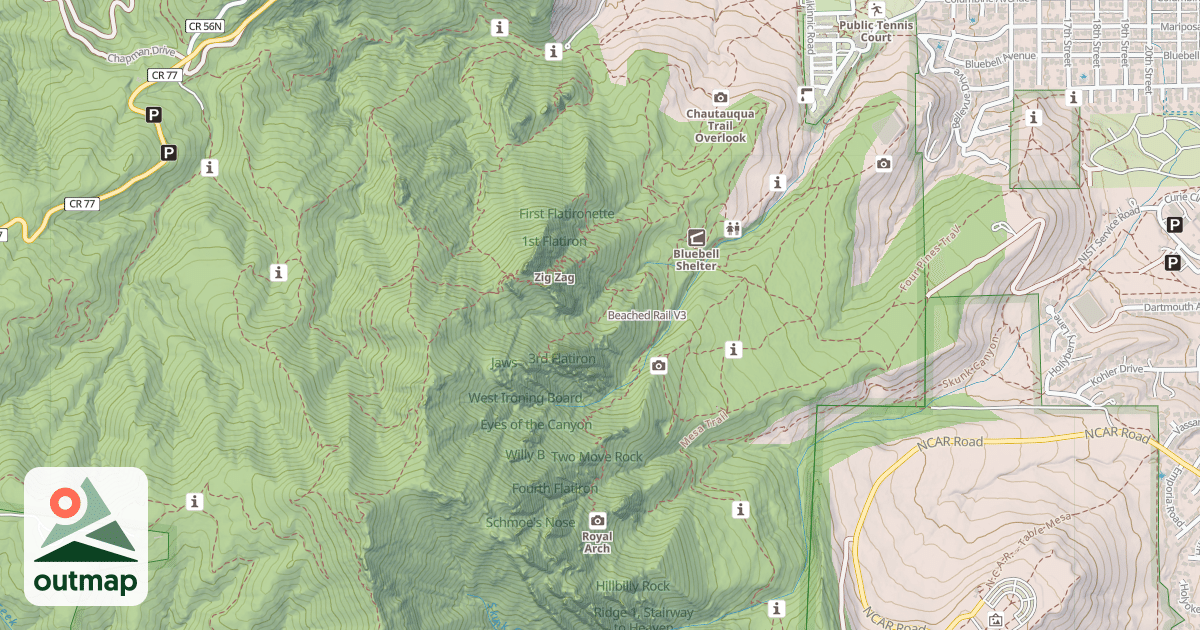 Map of Beached Rail