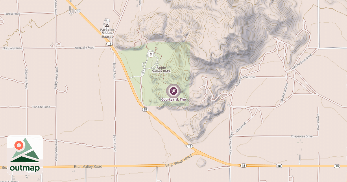 Map of Courtyard, The