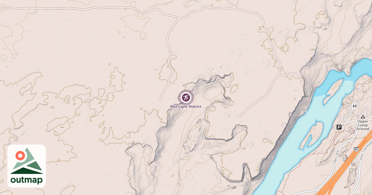 Map of Red Light District