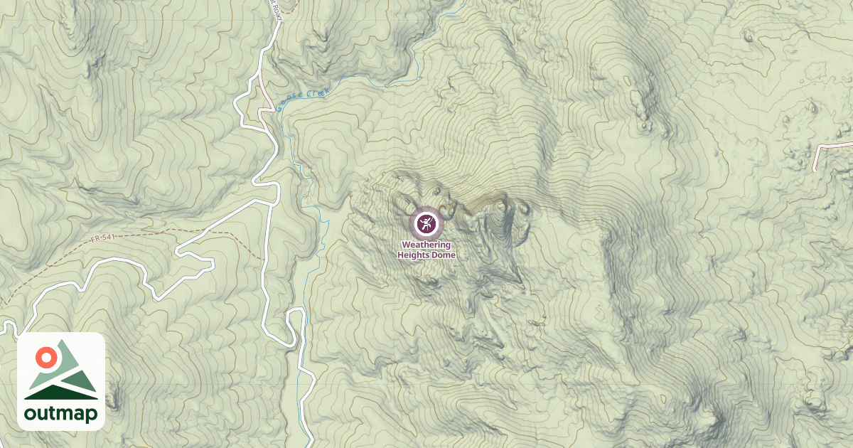 Map of Weathering Heights Dome
