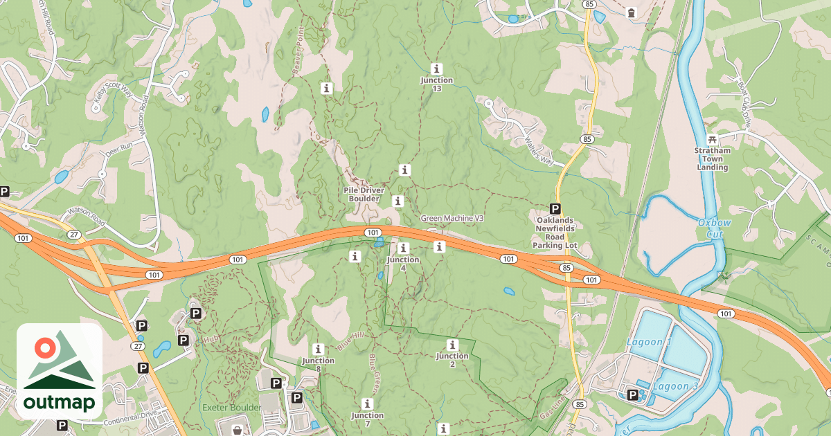 Map of Green Machine
