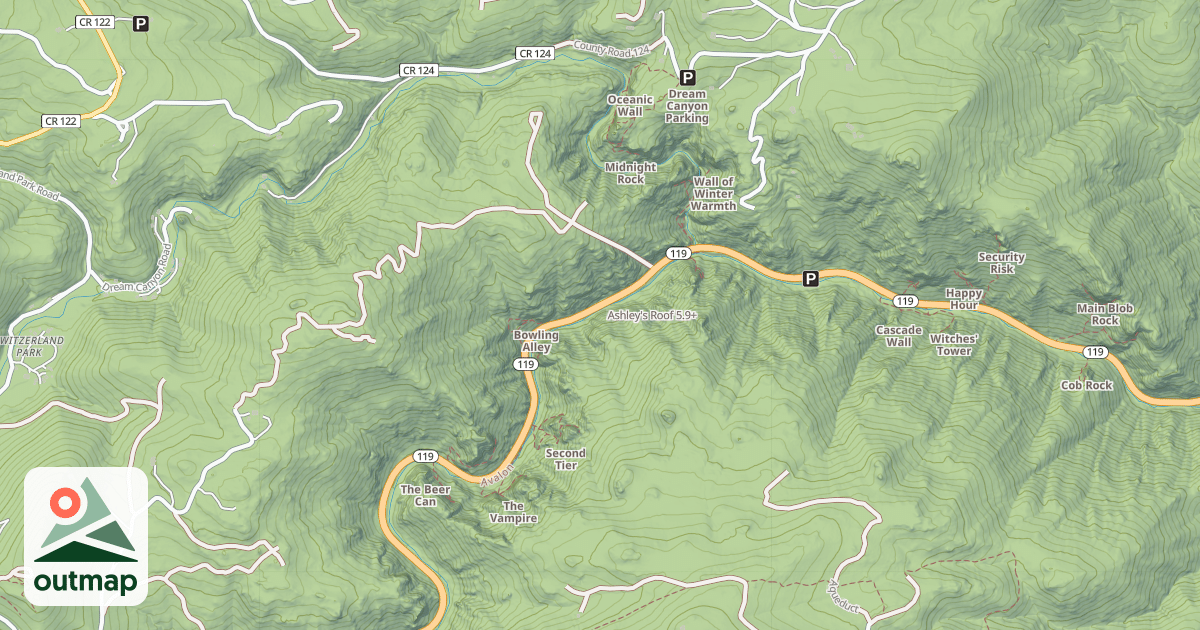 Map of Ashley's Roof
