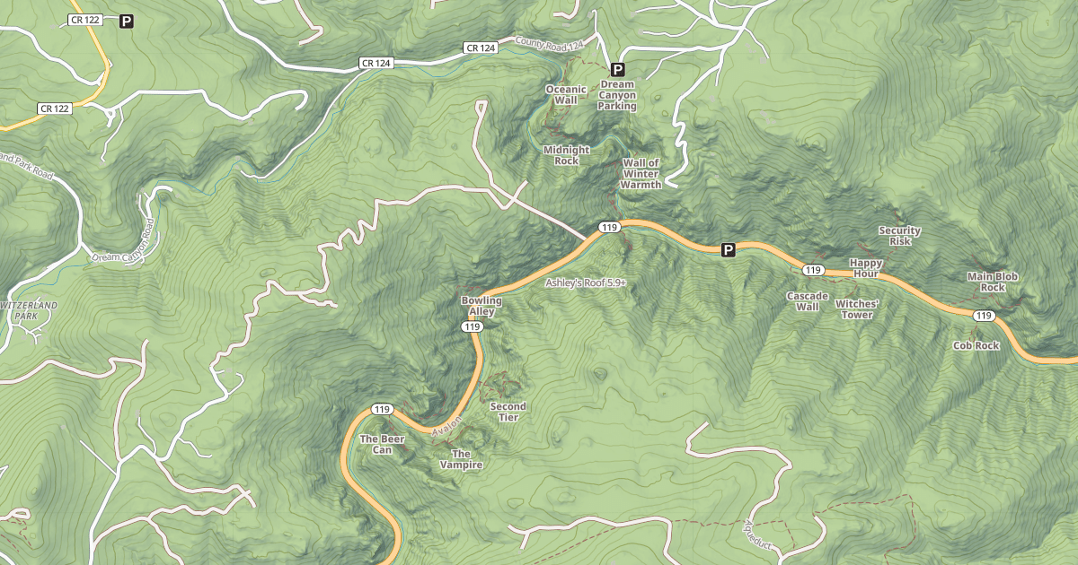 Map preview of Ashley's Roof
