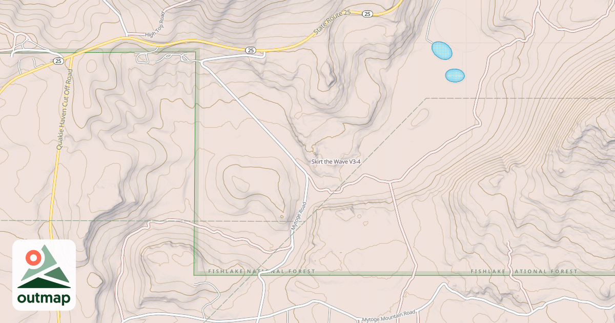 Map of Skirt the Wave