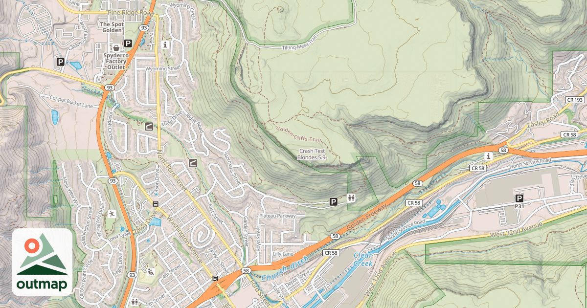 Map of Crash Test Blondes