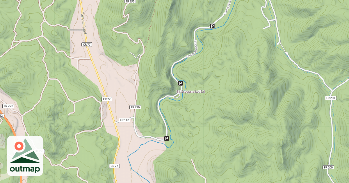 Map of Sir Scoops-a-Lot