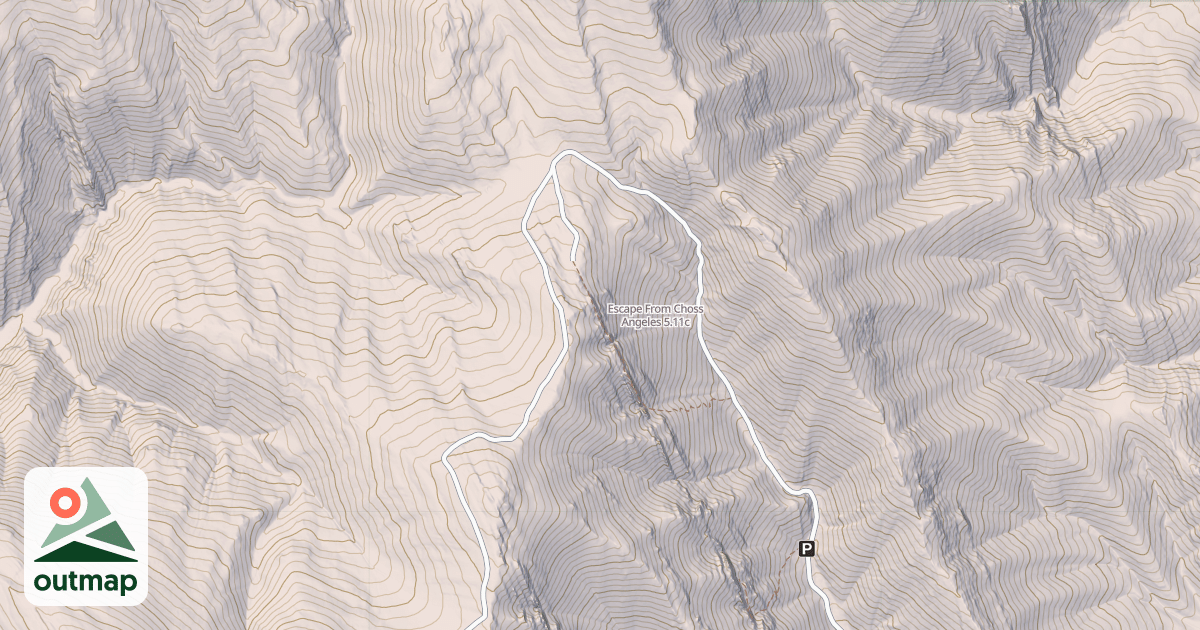 Map of Escape From Choss Angeles