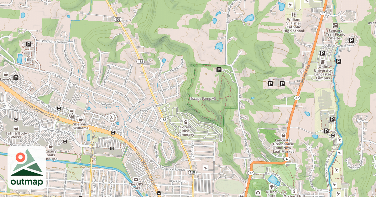 Map of Escape Ramp