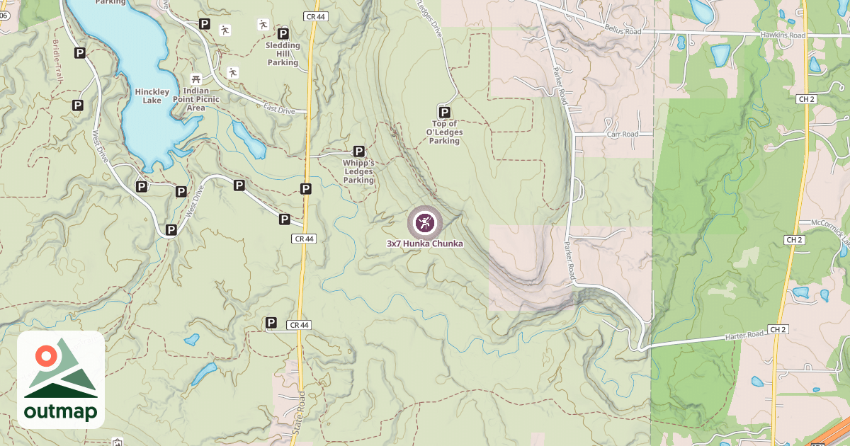 Map of 3x7 Hunka Chunka