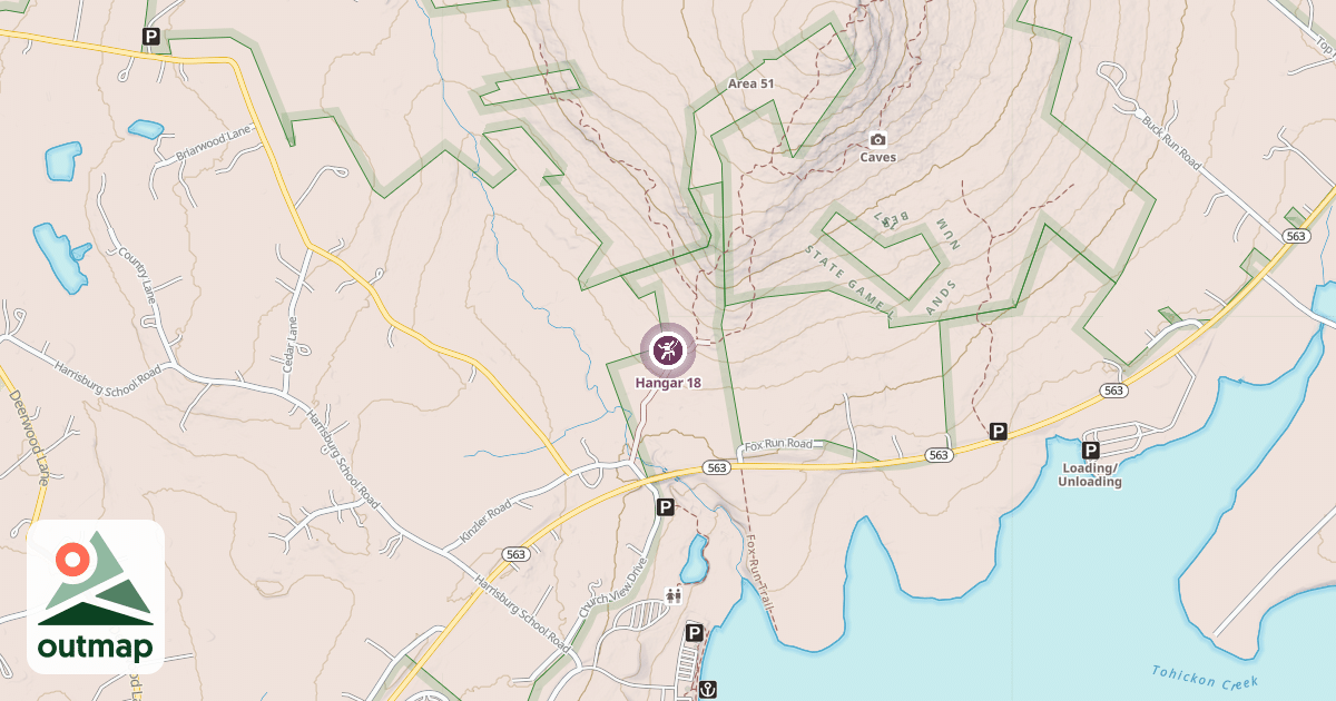 Map of Hangar 18