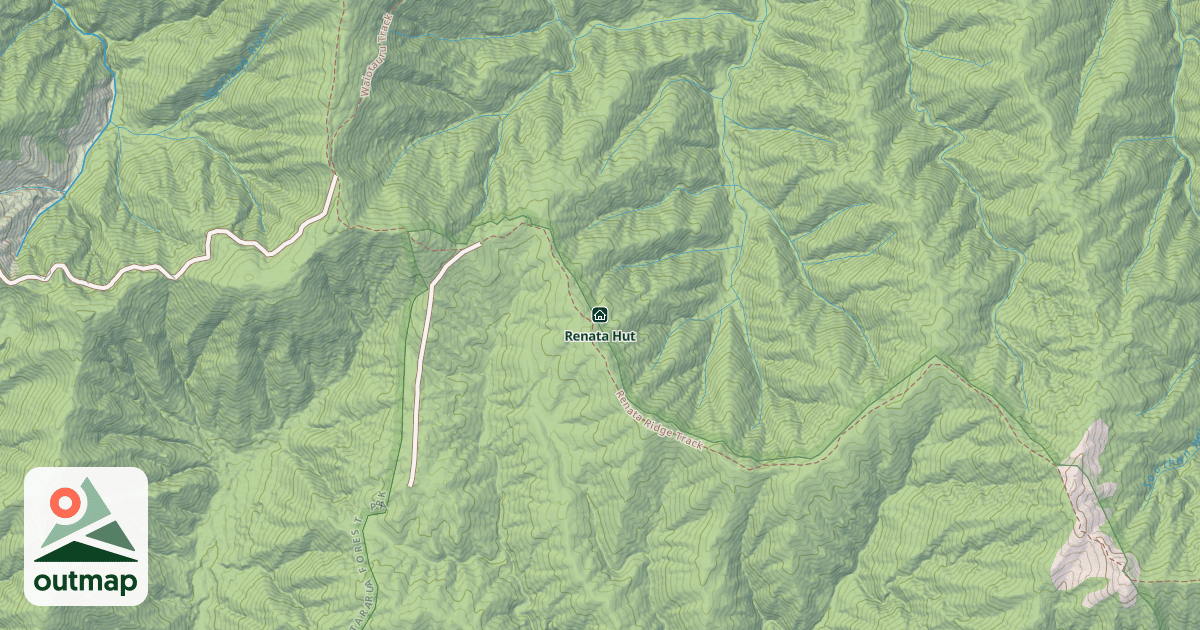Map of Renata Hut