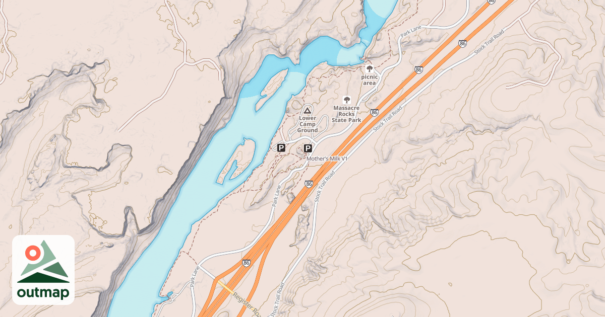 Map of Mother's Milk