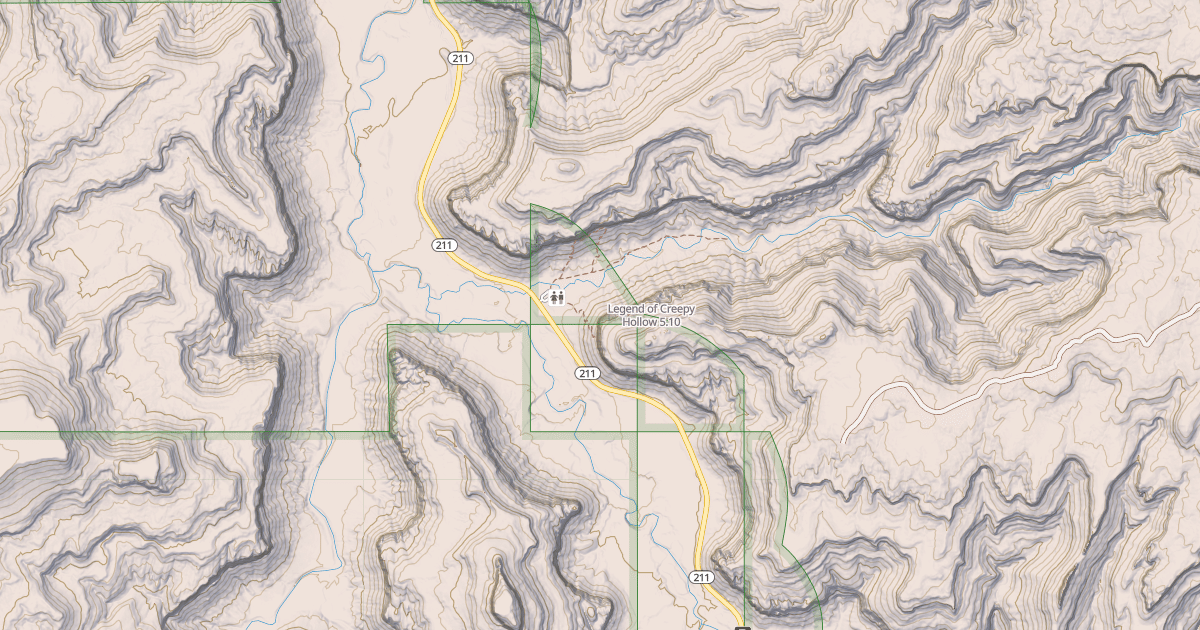 Map preview of Legend of Creepy Hollow