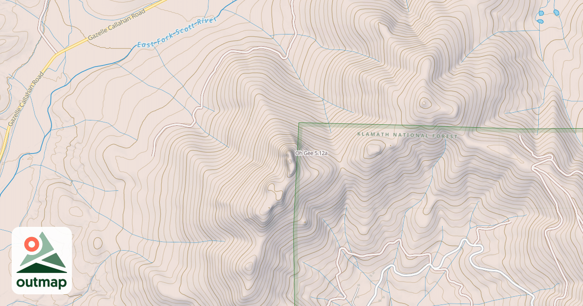 Map of Oh Gee
