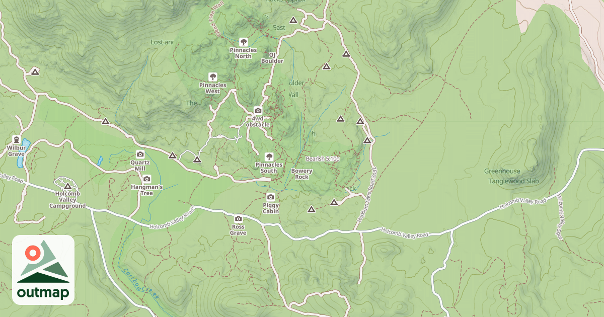 Map of Bearish