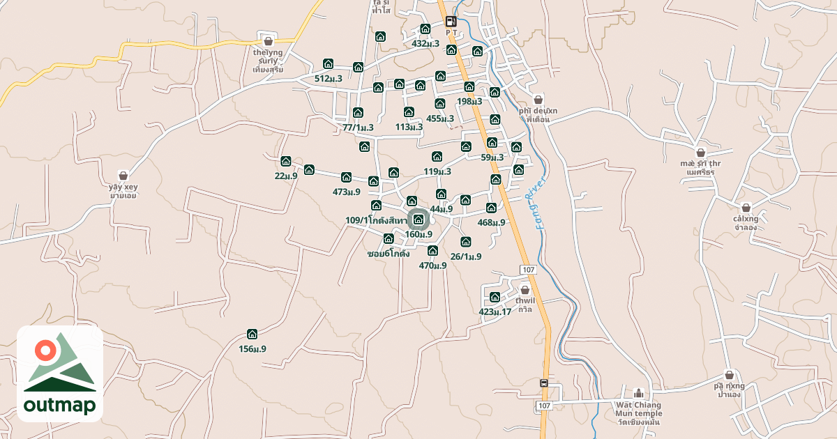 Map of 160ม.9