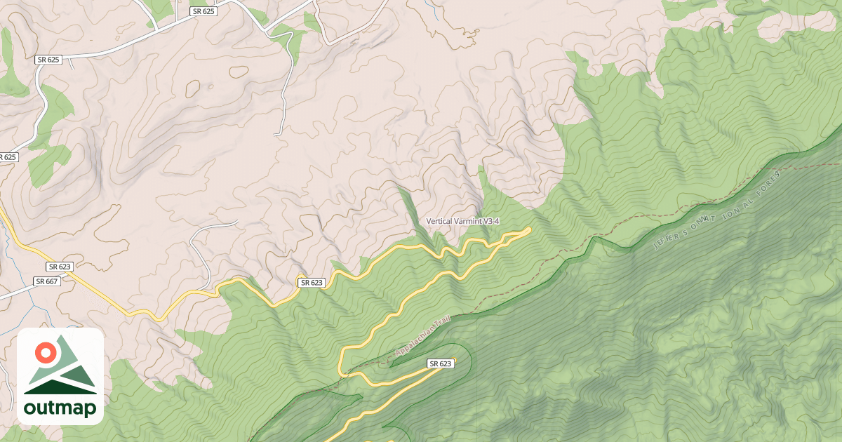 Map of Vertical Varmint