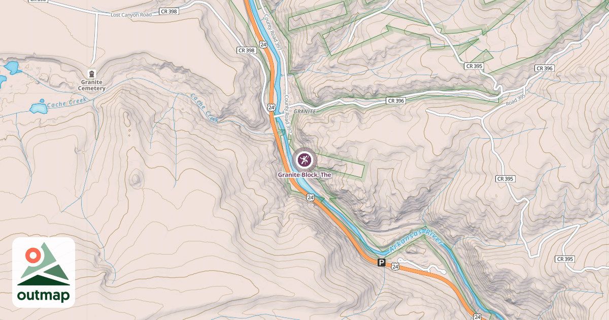 Map of Granite Block, The