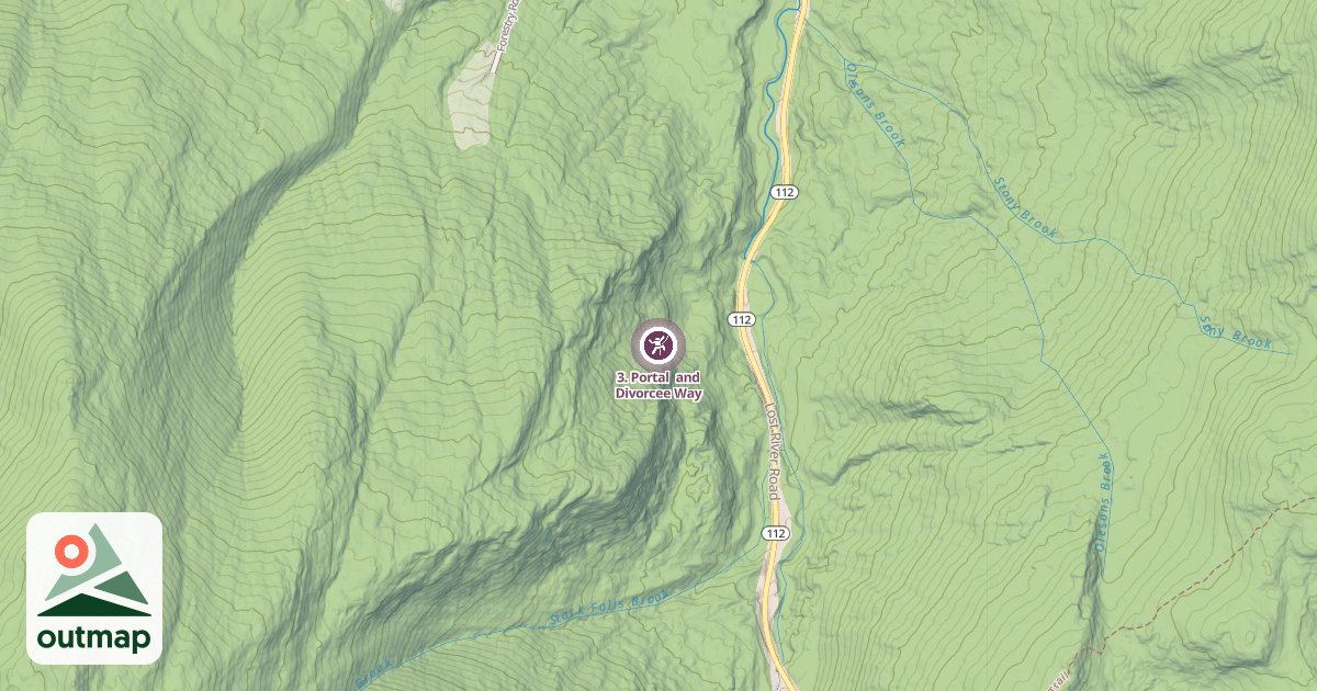Map of 3. Portal  and Divorcee Way