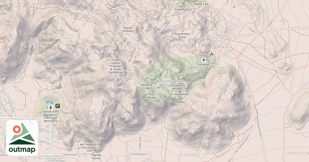 Map of Burnin and Lootin