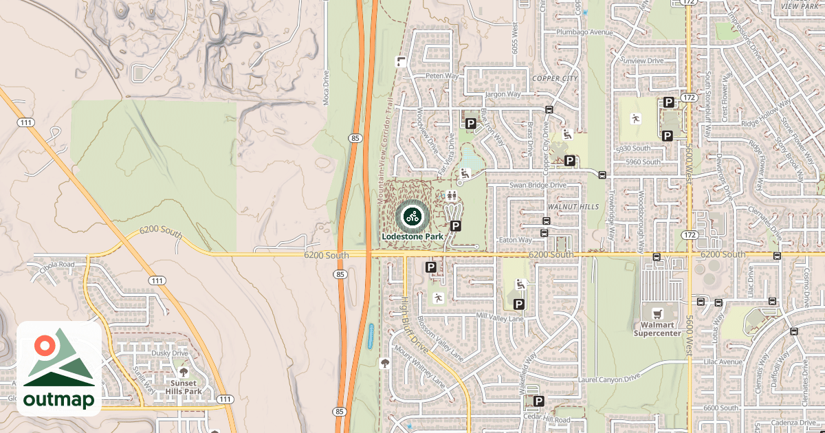 Map of Lodestone Park