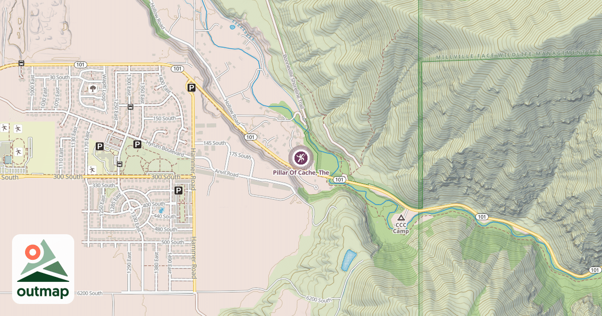 Map of Pillar Of Cache, The