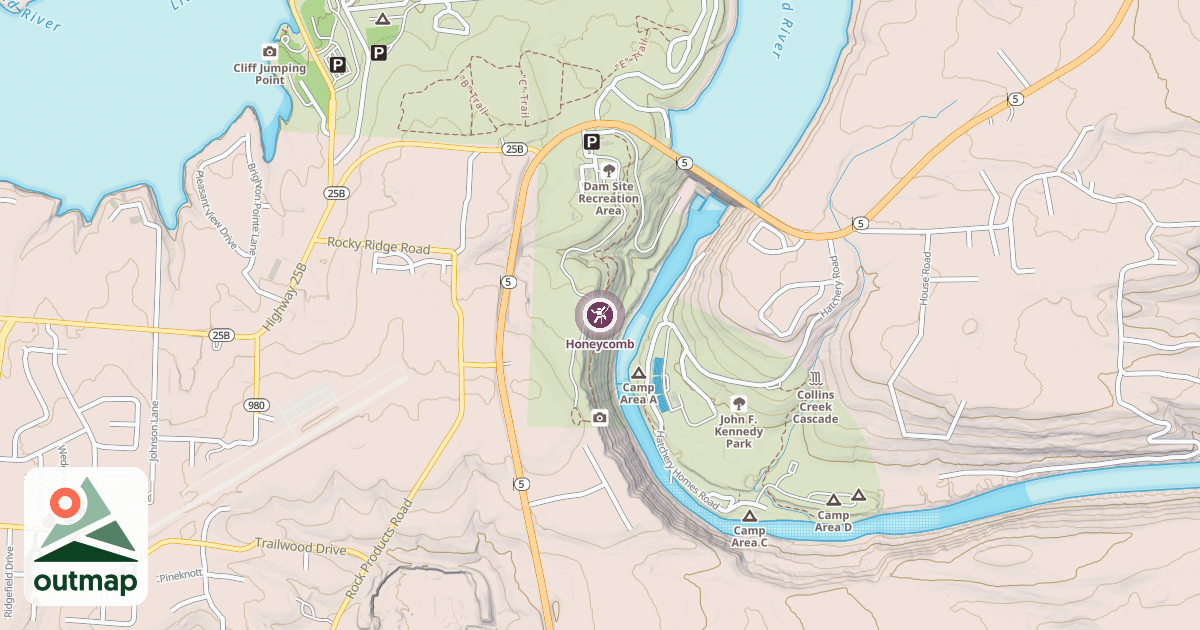 Map of Honeycomb