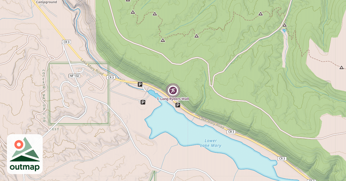 Map of I. Long Ryders Wall