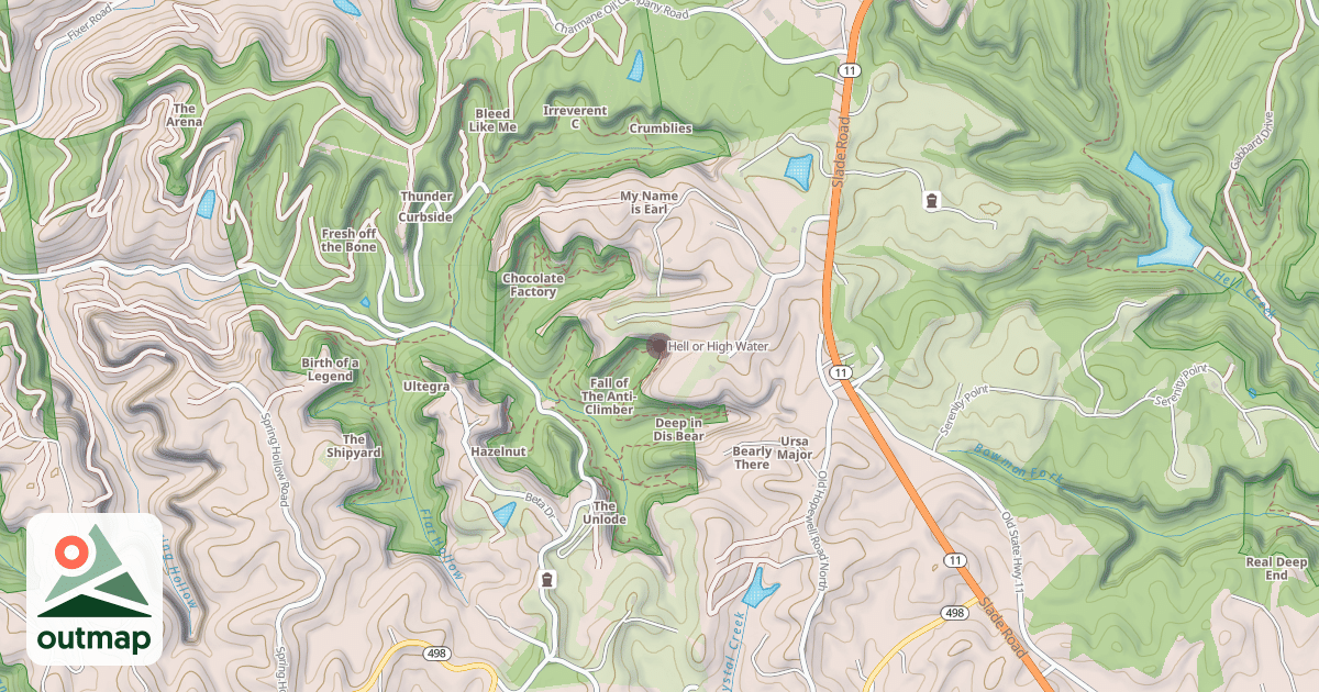 Map of Hell or High Water