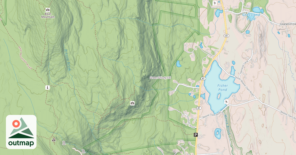 Map of Green Grizzly