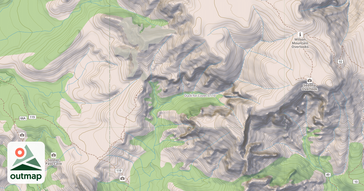 Map of Duck for Cover
