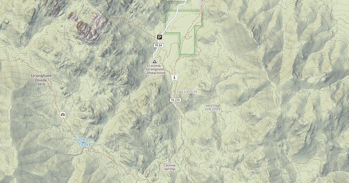 Map preview of Sack Lunch