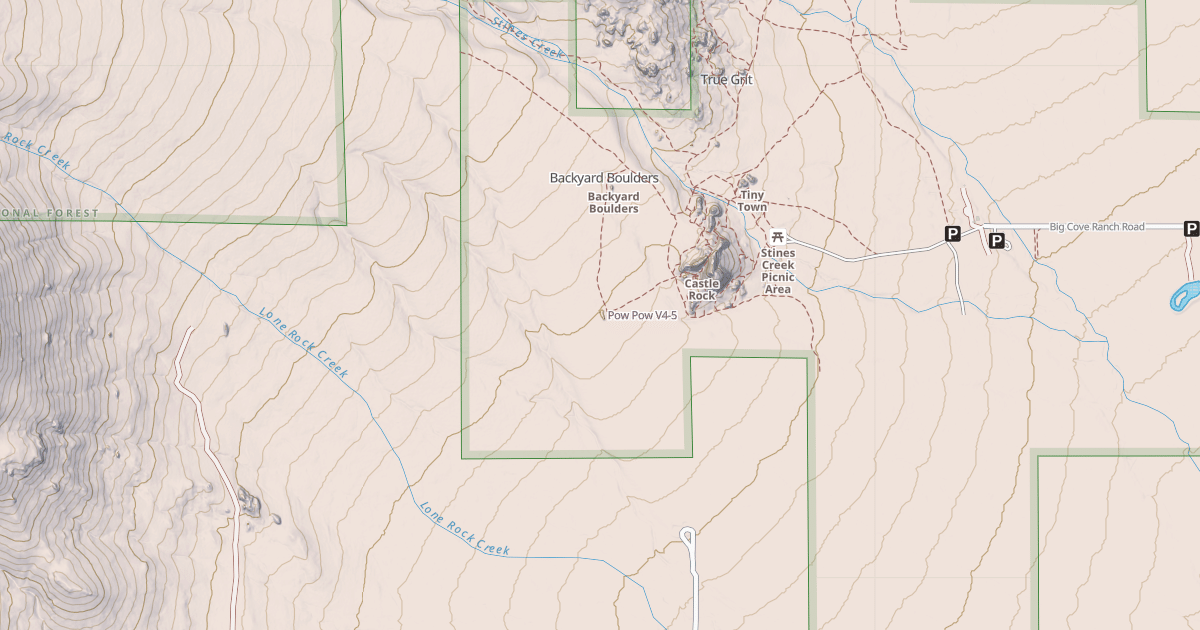 Map preview of Pow Pow