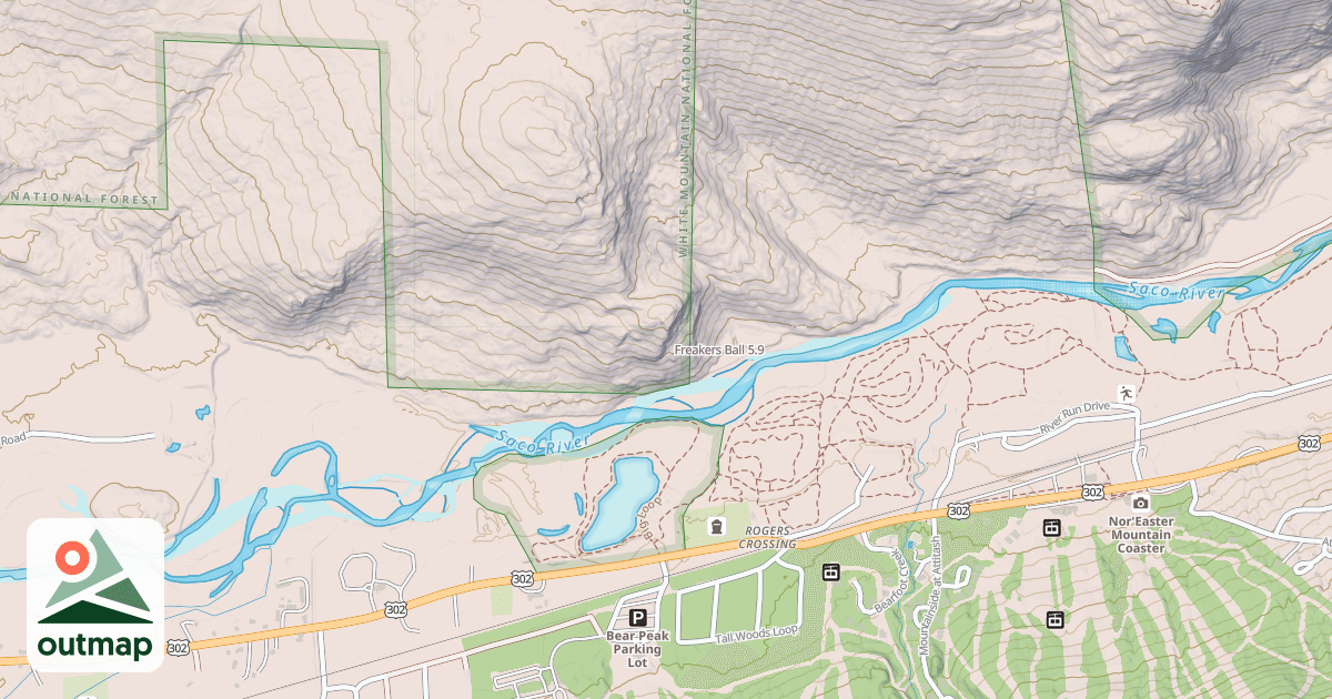 Map of Freakers Ball