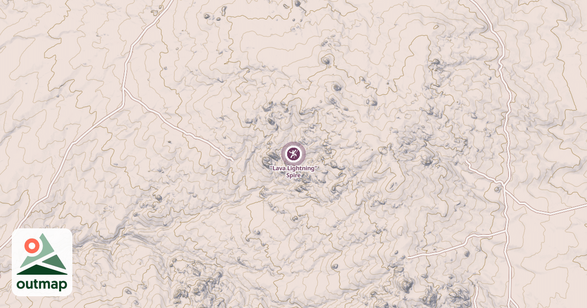 Map of "Lava Lightning" Spire
