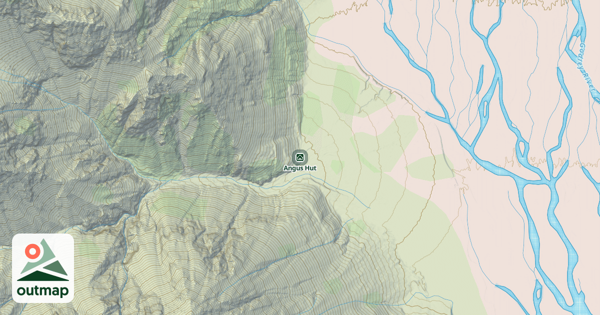 Map of Angus Hut